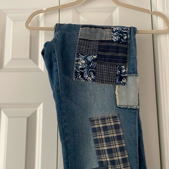 Ralph Lauren Women’s Patchwork Relaxed Jeans - Picture 1 of 10